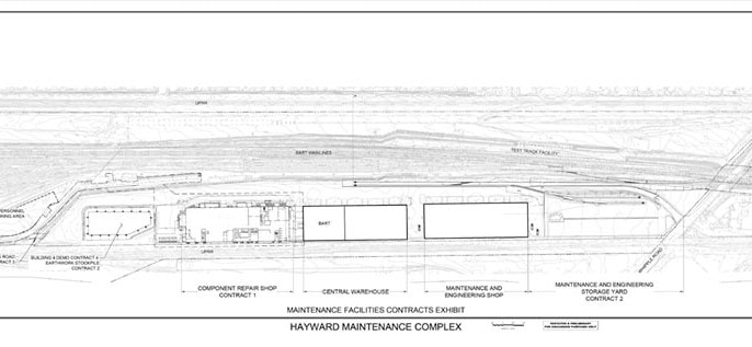 Hayward Maintenance Complex Plans 1